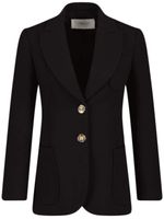 Giambattista Valli blazer à boutons embossés - Noir