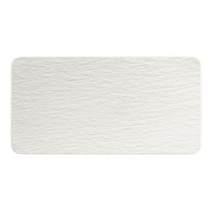 VILLEROY & BOCH - Manufacture Rock Blanc - Rechthoekig bord 35x18cm