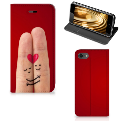 iPhone 7 | 8 | SE (2020) | SE (2022) Hippe | Standcase | Liefde - Origineel Romantisch Cadeau