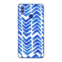 Blauwe pijlen: Honor Note 10 Transparant Hoesje