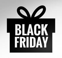 Muursticker Black Friday Cadeau