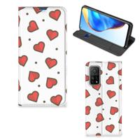Xiaomi Mi 10T | 10T Pro | Hoesje met Magneet | Hearts