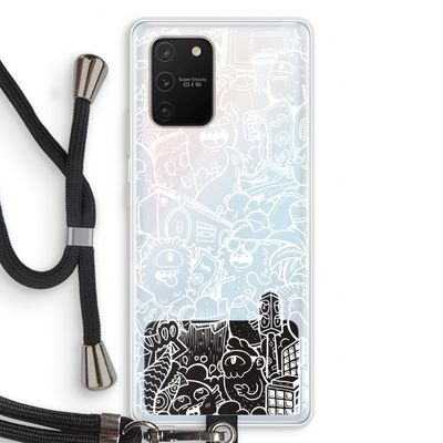 Vexx City #2: Samsung Galaxy S10 Lite Transparant Hoesje met koord