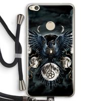 Sinister Wings: Huawei Ascend P8 Lite (2017) Transparant Hoesje met koord