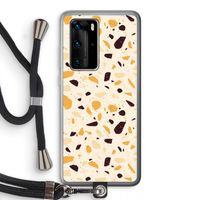 Terrazzo N°13: Huawei P40 Pro Transparant Hoesje met koord