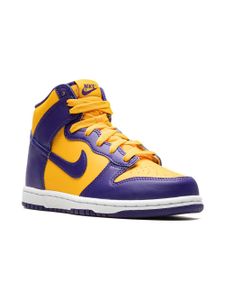 Nike Kids baskets montantes Dunk - Violet