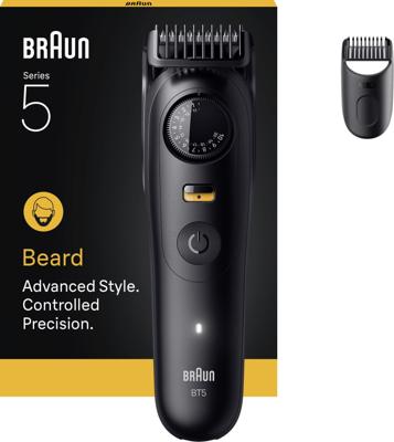 Elektrisch scheerapparaat - BRAUN - Series 5 BT5500 - 120 min. batterijduur - Waterdicht - Zwart