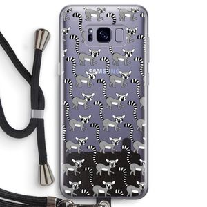 Makis: Samsung Galaxy S8 Transparant Hoesje met koord