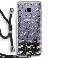 Makis: Samsung Galaxy S8 Transparant Hoesje met koord