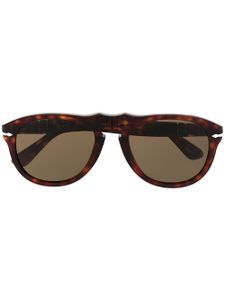 Persol lunettes de soleil à monture aviateur - Marron