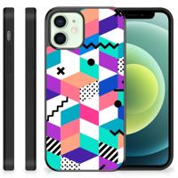 iPhone 12 Mini Grip Case Blokken Kleurrijk