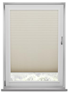 Perfect fit - Plisségordijn met Zijgeleiding - Astoria beige