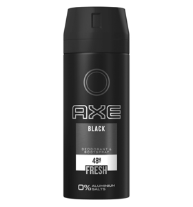 Axe Axe Deo + Bodyspray 48H Black - 150 ml