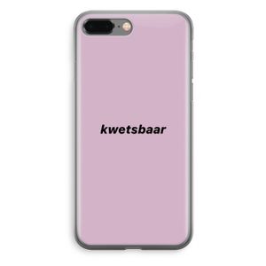 kwetsbaar: iPhone 8 Plus Transparant Hoesje
