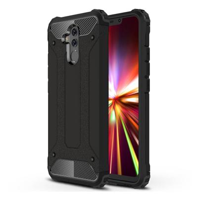 Magic Armor TPU + PC combinatie Case voor Huawei mate 20 Lite (zwart)