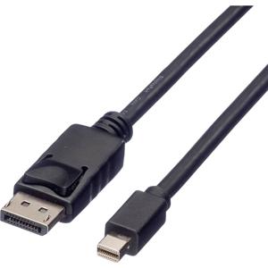 ROLINE DisplayPort kabel, DP M - Mini DP M, zwart, 3 m