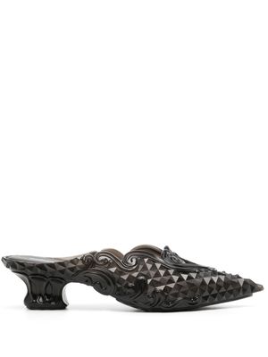 Y/Project x Melissa mules Court 40 mm - Noir
