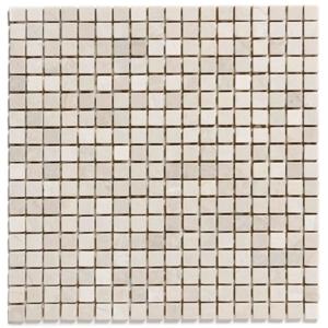 The Mosaic Factory Natural Stone Mozaiek Tegel Vierkant - Botticino Anticato Marmer Natural 305x305 mm