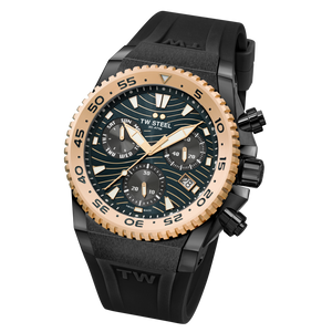 Horlogeband TW Steel ACE413 Rubber Zwart