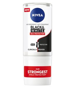 Nivea Black & White Roll-On Deodorant Max Protection