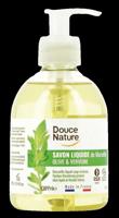 Douce Nature Zeep Marseille vloeibaar ijzerkruid/verbena bio 300 Milliliter