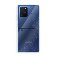 Sterren: Samsung Galaxy Note 10 Lite Transparant Hoesje