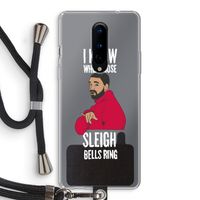 Sleigh Bells Ring: OnePlus 8 Transparant Hoesje met koord