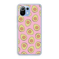 Dancing avocados: Xiaomi Mi 11 Lite Transparant Hoesje