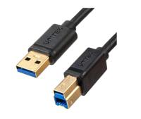 Unitek C14095BK USB-A naar USB 3.0 printerkabel, 2m
