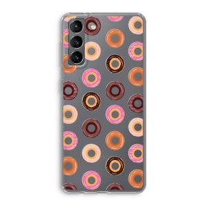 Donuts: Samsung Galaxy S21 Transparant Hoesje
