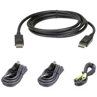 ATEN 1.8M USB DisplayPort Veilige KVM Kabelpakket - thumbnail