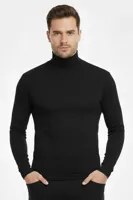 Heren Thermo Colshirt - Lange mouwen - Warm thermoshirt hoge hals