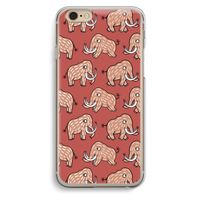 Mammoet: iPhone 6 / 6S Transparant Hoesje