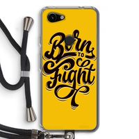 Born to Fight: Pixel 3a Transparant Hoesje met koord