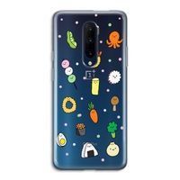 Happy bento friends: OnePlus 7 Pro Transparant Hoesje