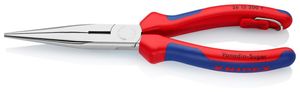 Knipex Telefoontang recht + zijsnijder 200 mm - 26 15 200 T BK - 2615200TBK