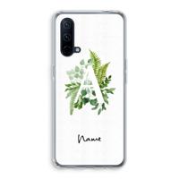 Green Brush: OnePlus Nord CE 5G Transparant Hoesje - thumbnail