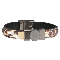 Armband Heren Police PJ25556BLU02S Leer 17 cm