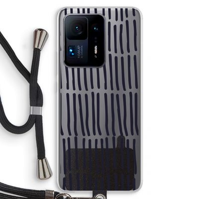 Moroccan stripes: Xiaomi Mi Mix 4 Transparant Hoesje met koord