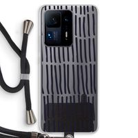 Moroccan stripes: Xiaomi Mi Mix 4 Transparant Hoesje met koord