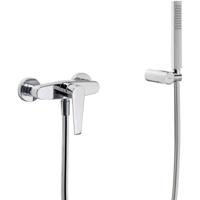 Douchekraan Tres Class | Opbouw | Mengkraan | 1-weg | hoh 15 cm | 1-hendel | Rond | Chroom