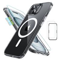 iPhone 15 Classic Pro Case (HaloLock) Set - Clear