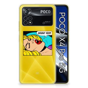 Xiaomi Poco X4 Pro 5G Silicone Back Cover Popart Oh Yes