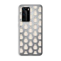 Uilen: Huawei P40 Pro Transparant Hoesje