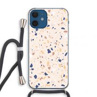 Terrazzo N°23: iPhone 12 mini Transparant Hoesje met koord