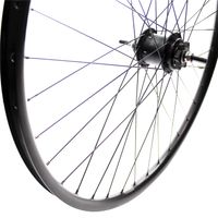 Roland Achterwiel 28" 36G A2K DW velg vrijloop zwart - thumbnail