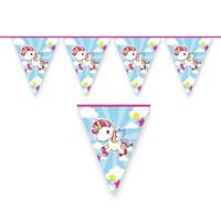 Folat Vlaggenlijn Unicorn - 10 m - eenhoorn thema - kinderfeestje - versiering