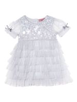 Tutu Du Monde Twinkling sequin-embellished dress - Blanc