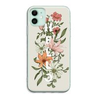 Hello bloemen: iPhone 11 Transparant Hoesje