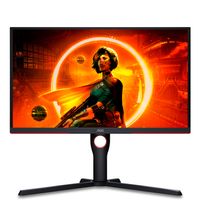 AOC 25G3ZM/BK Gaming monitor Energielabel E (A - G) 62.2 cm (24.5 inch) 1920 x 1080 Pixel 16:9 1 ms HDMI, DisplayPort, Hoofdtelefoon (3.5 mm jackplug) VA LCD - thumbnail